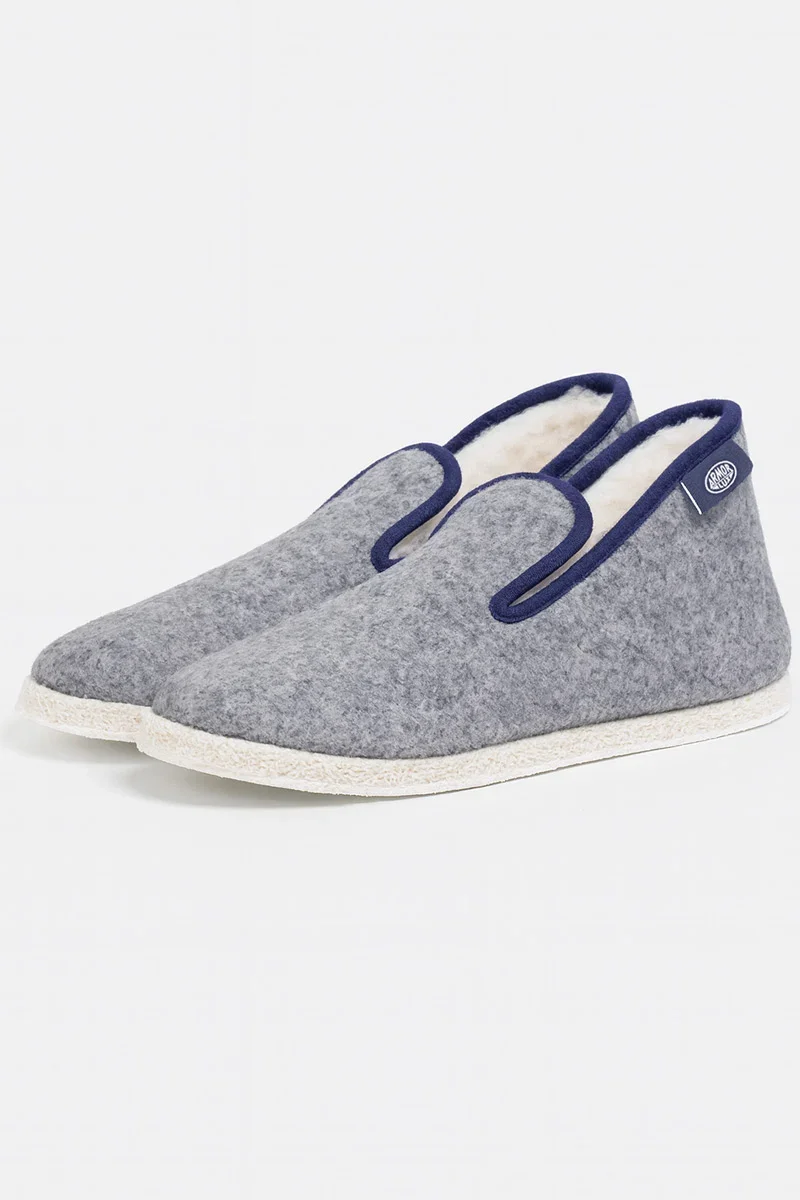 Soft Chaussons unis - laine Excellent