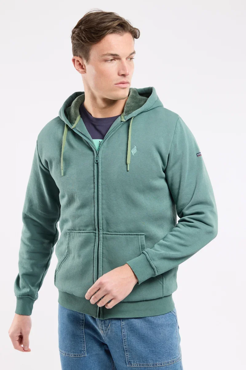 Trendy Sweat zippé molleton mixte Innovative