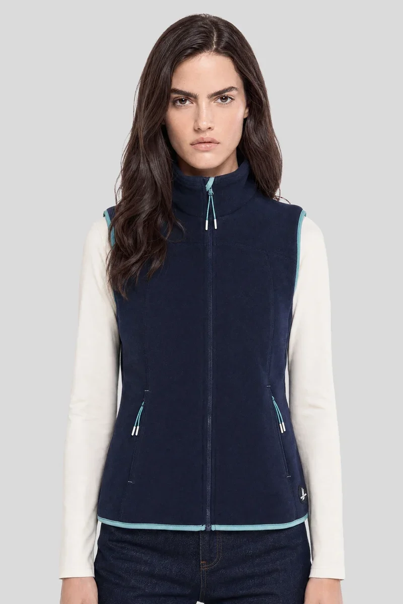 Versatile MANILLE sleeveless fleece Fine Crafted