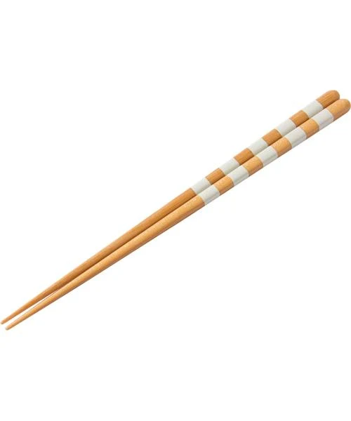 Carefully Designed CHOPSTICKS BORDER WH 23CM Artisan