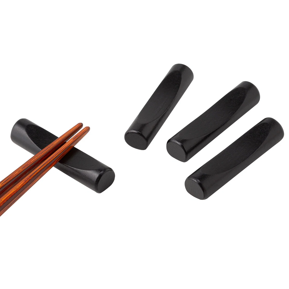 Convenient CHOPSTICK REST 4P XY-181023-5 BK Responsible