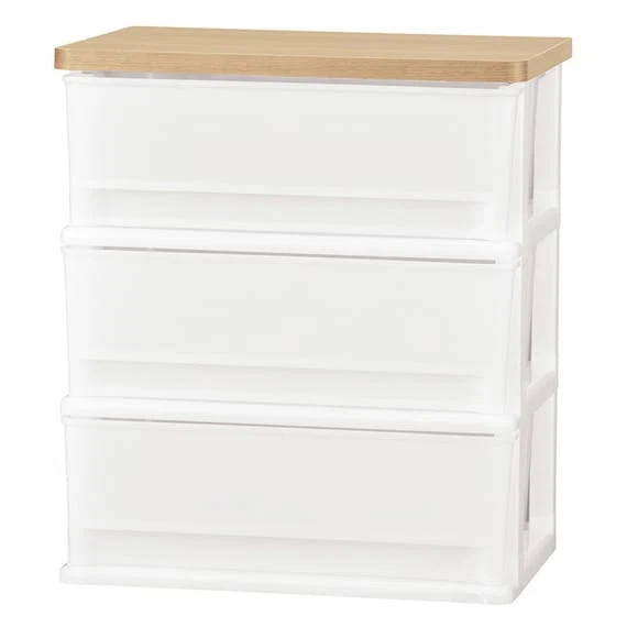 Contemporary WOOD GRAIN CHEST DRAWER-3D LBR Prestigious