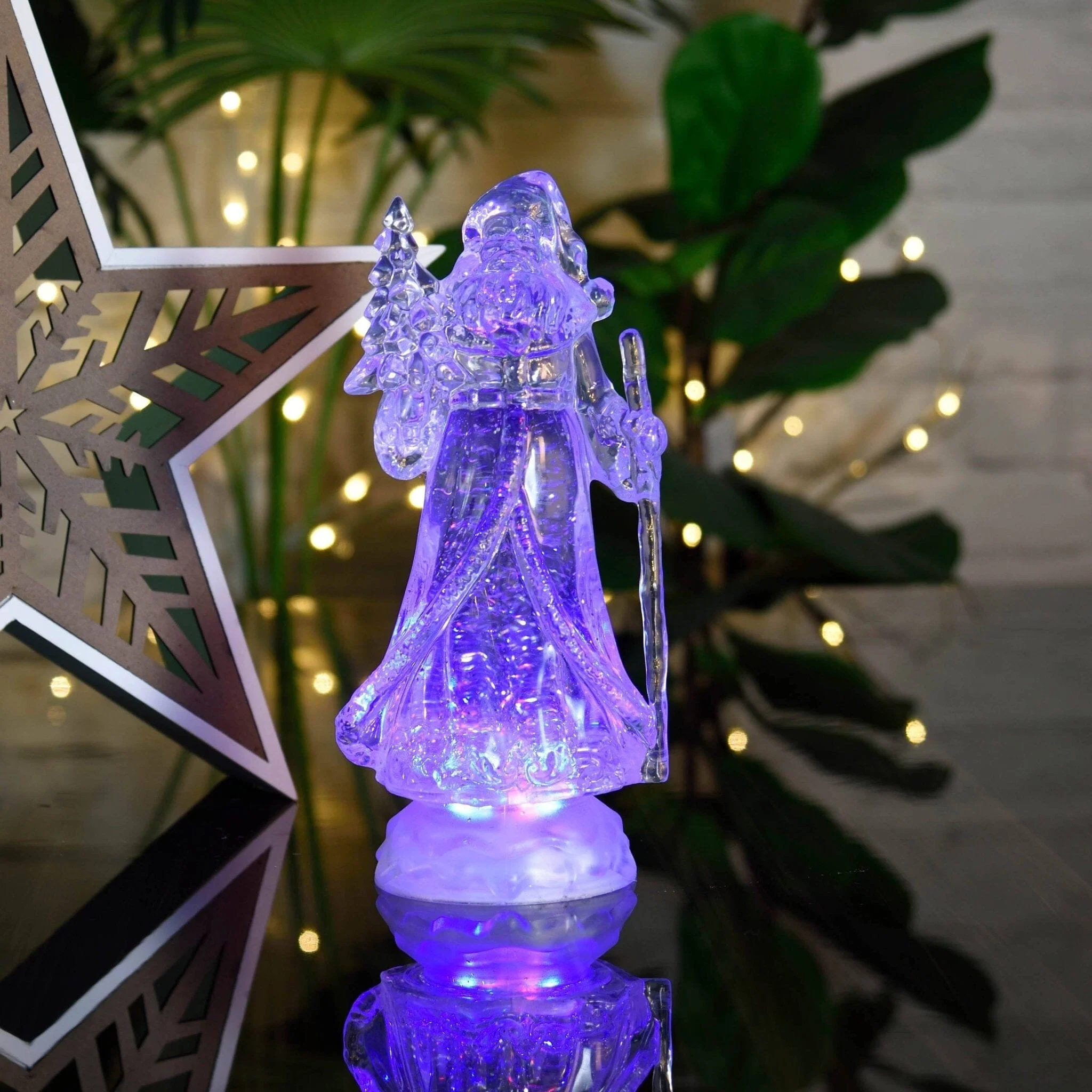 Traditional LED Santa Claus Fast
