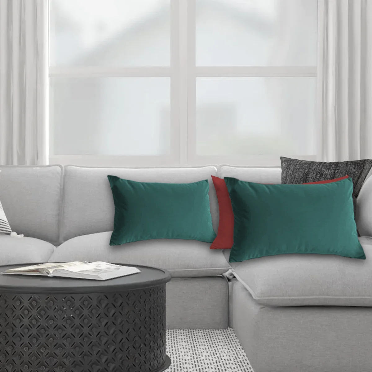 Consistent Layla- Velvet Cushion Invisible Zipper High-Grade