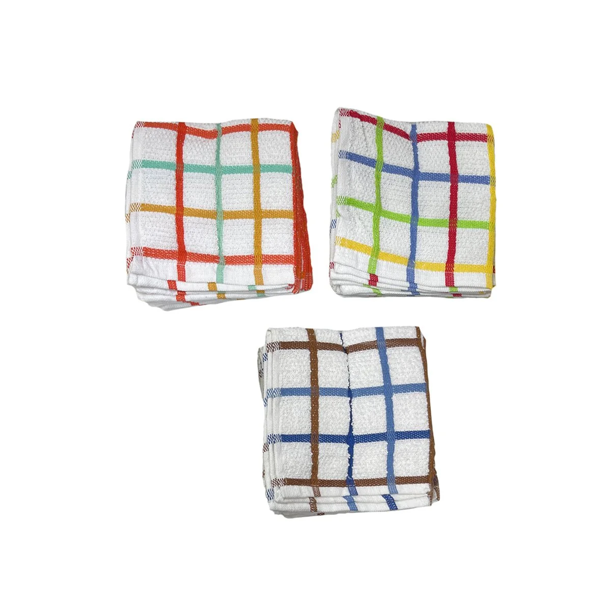 Classic Dishcloth 4pk Check Relaxed