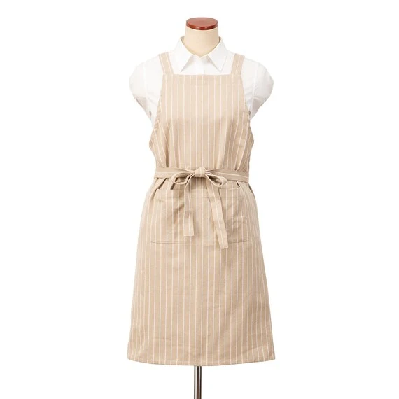Sophisticated APRON IN BE STRIPE RK03 Exceptional