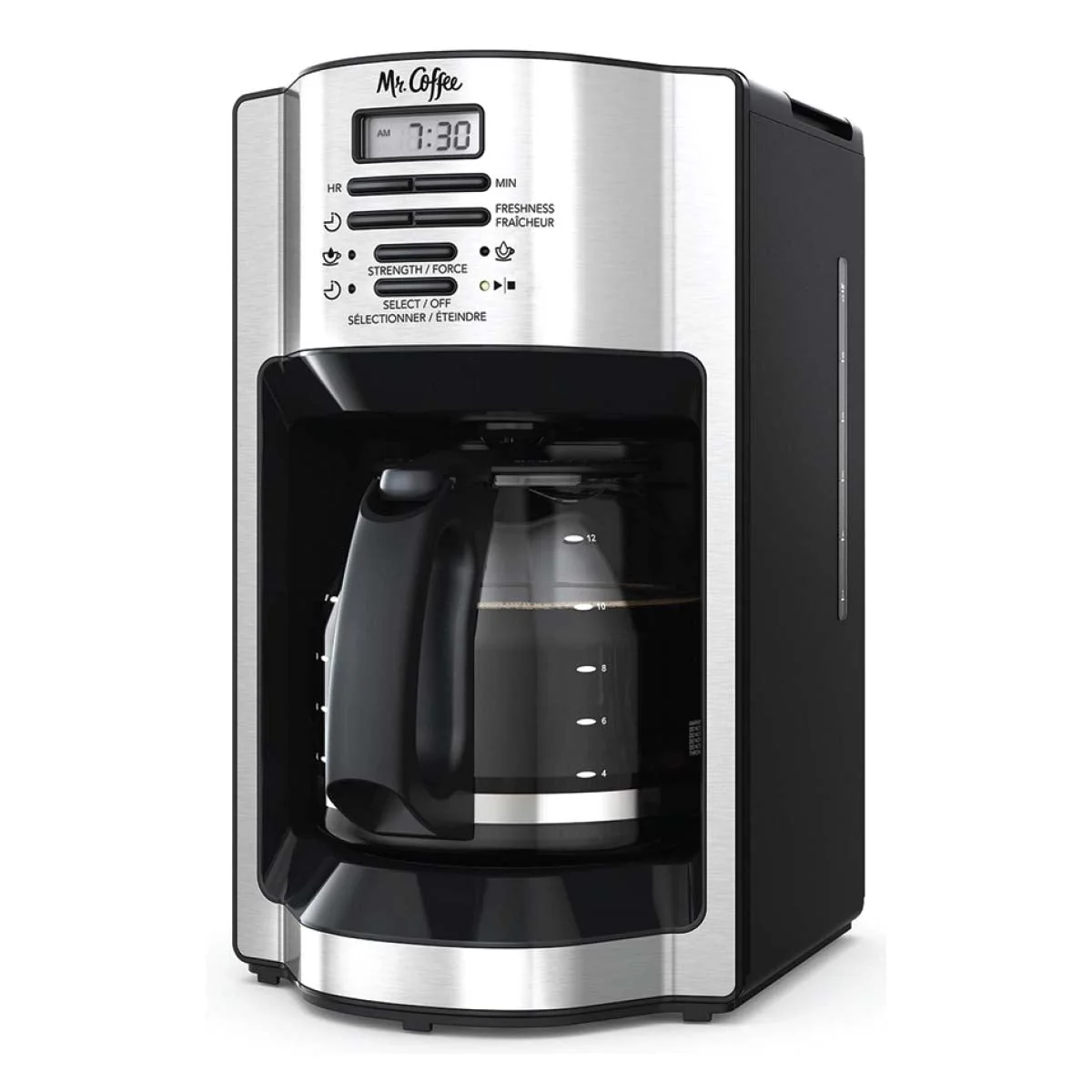 Durable Mr.Coffee Oster 12 Cup Programmable Coffee Maker S.S Refined