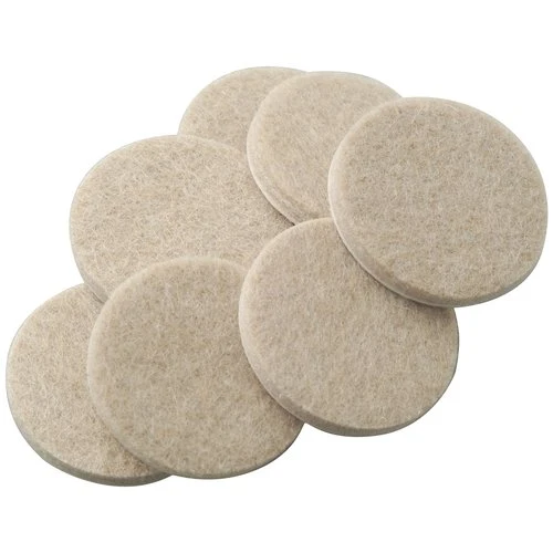 Versatile FELT PADS 1-1 2 RND ADH OAT 8PK Contemporary