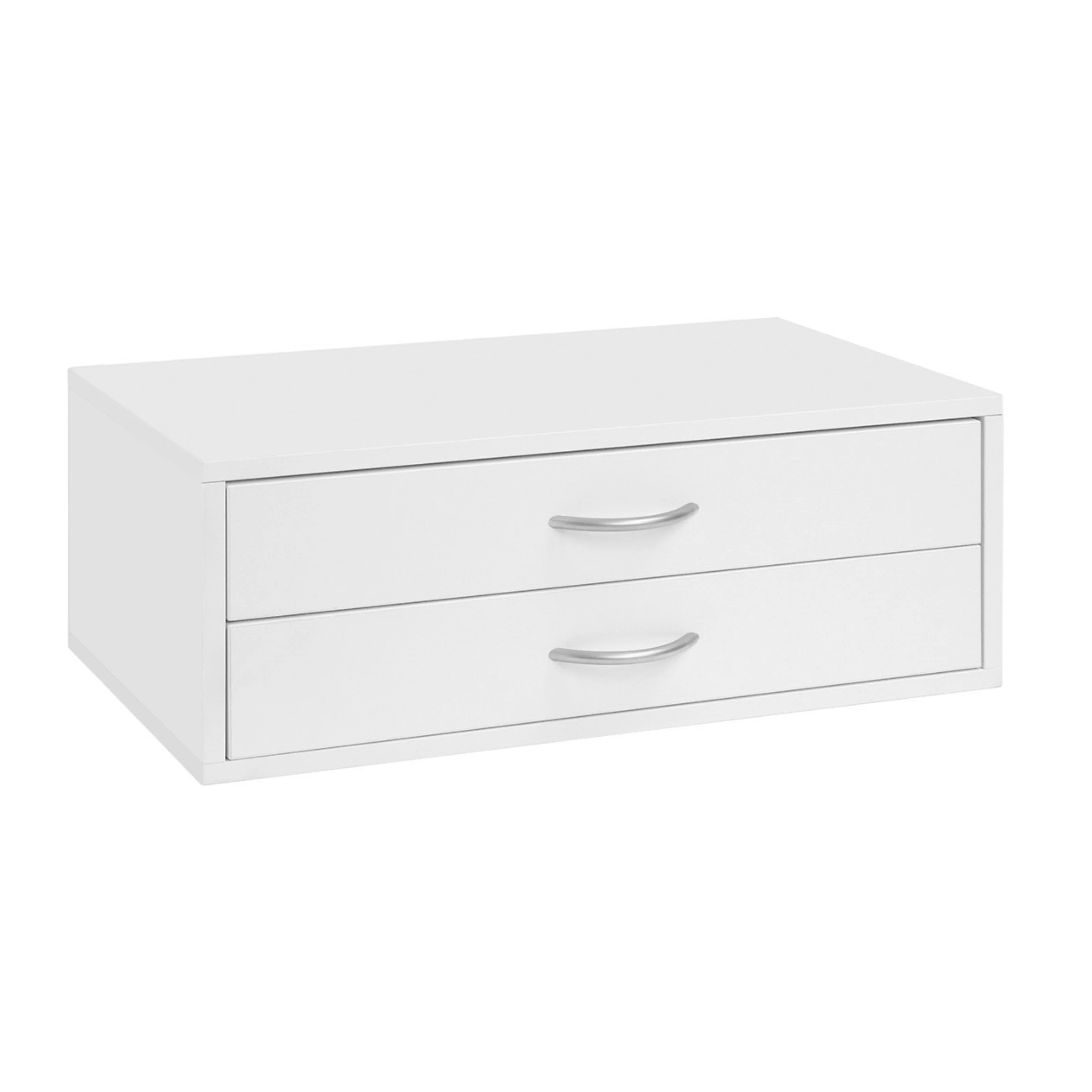 Verified domRail Double Hang O-Box 2 Drawer Clean