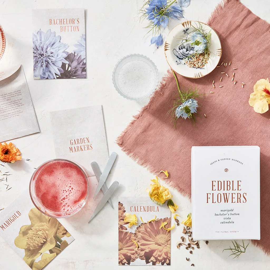 Soft Edible Flower Seed Kit Efficient