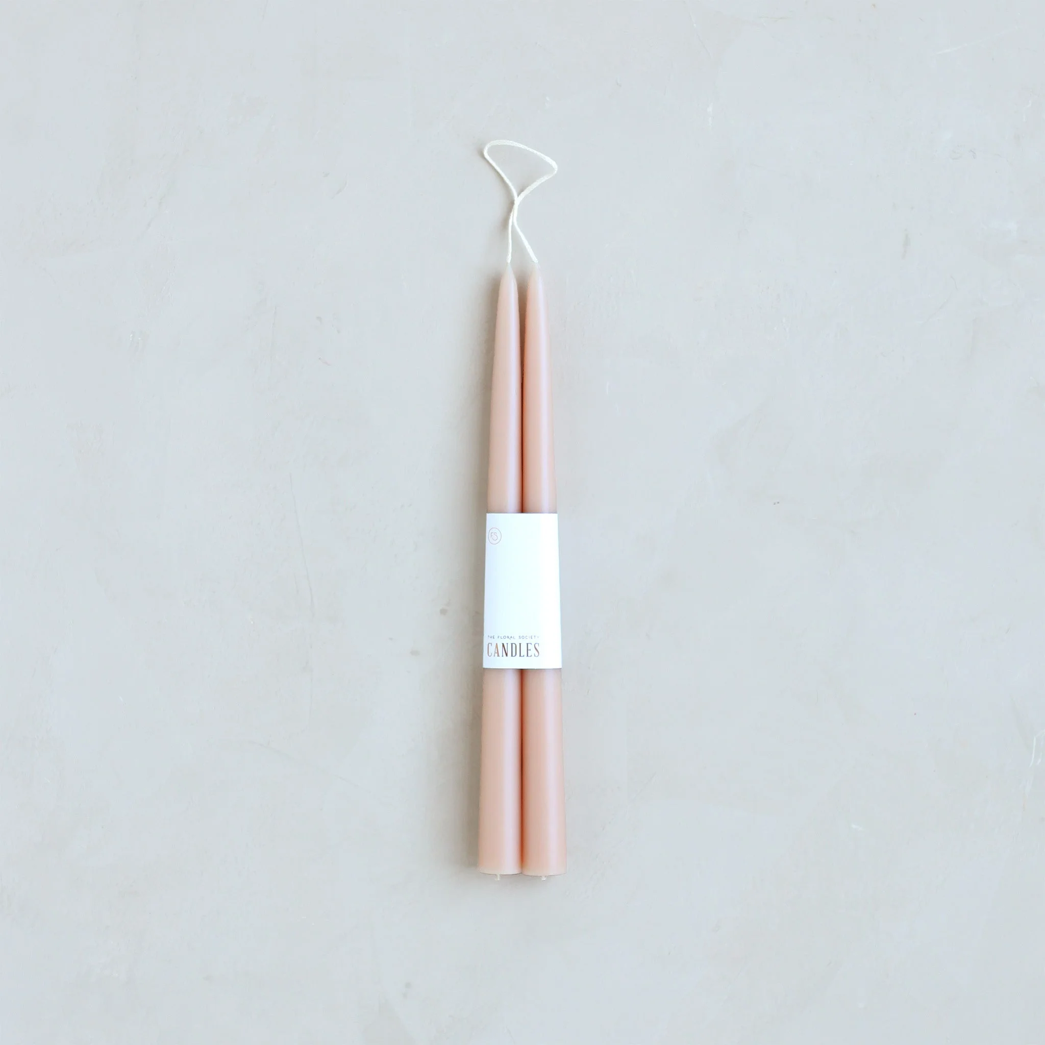 Solid Classic Taper Candle Set of 2 Petal Carefully Designed
