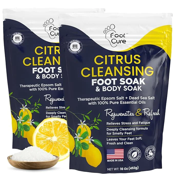 Unique FOOT CURE Citrus Detox Foot Soak Relaxed