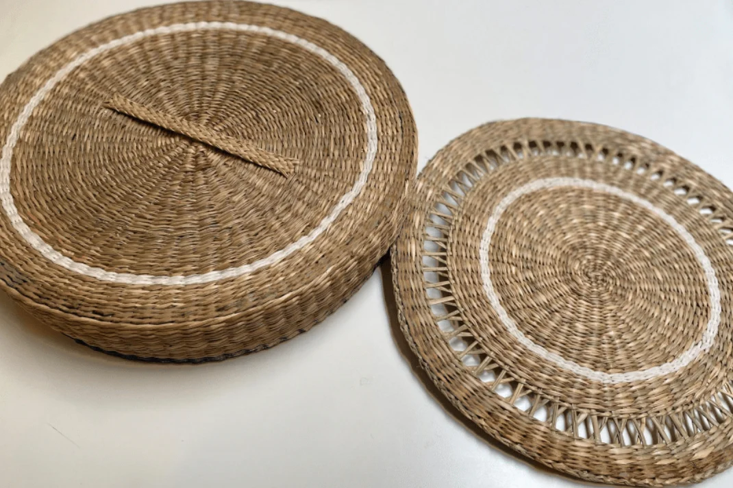 Specialty Seagrass White Placemats Set of 6 Advanced