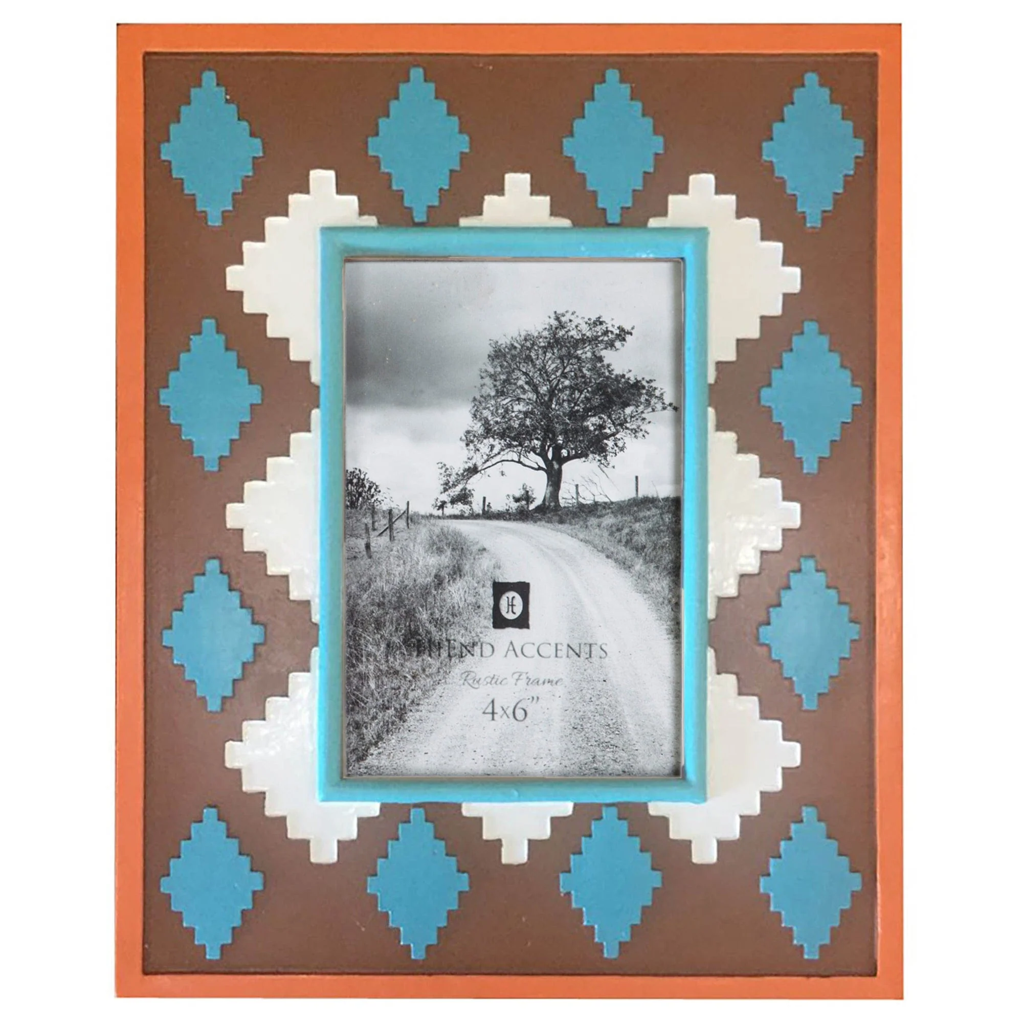 Dependable Aztec Pattern Picture Frame Practical