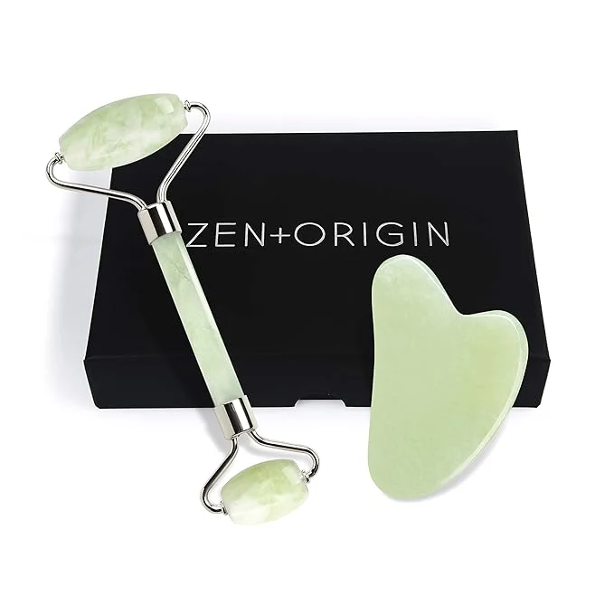Trendy Jade Roller and Gua Sha Set Durable