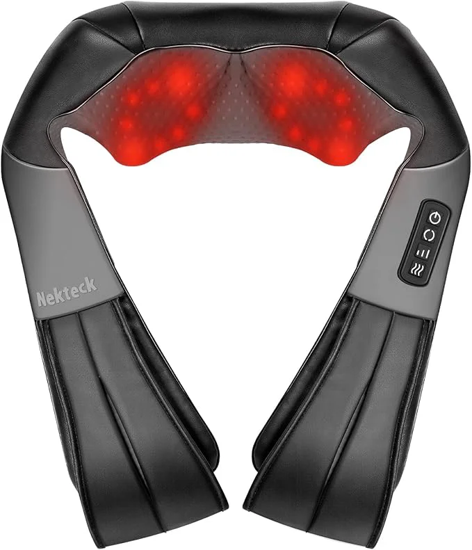 Breathable Nekteck Shiatsu Neck Massager Trendy