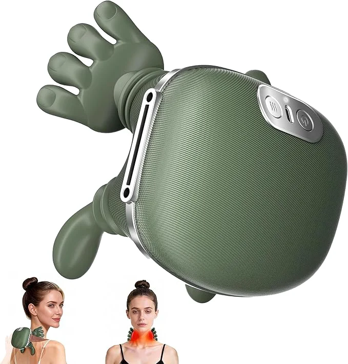 Trendy OTAVILEM Neck Massager with Heat Shiatsu Neck and Back Massager with 4D Versatile