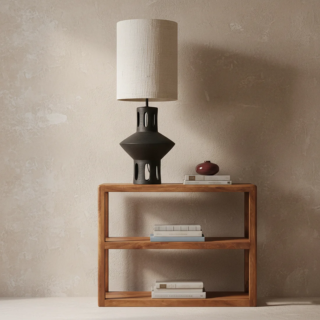 Convenient Bullnose rek met 3 planken Outstanding