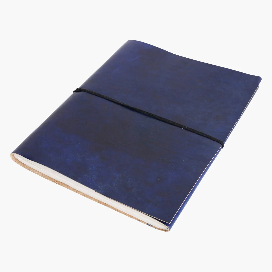 Smooth Vora leather BM photo album blue Stylish