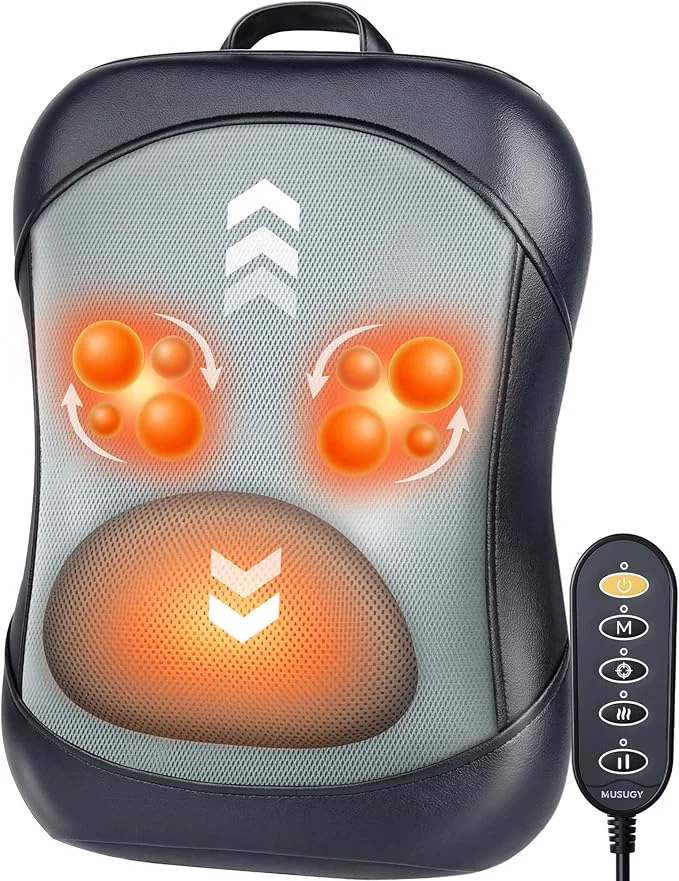 Unique Back Massager for Pain Relief Deep Tissue Rolling Up and Down Not Just 4 Reliable