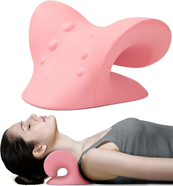 Contemporary RESTCLOUD Neck and Shoulder Relaxer Cervical Traction Device Consistent