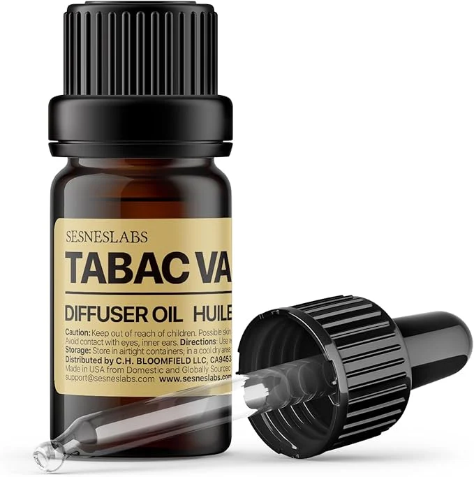 Casual sesneslabs Tabac Vanille Diffuser Oil Niche Fall Winter Scent Tobacco Leaf Consistent