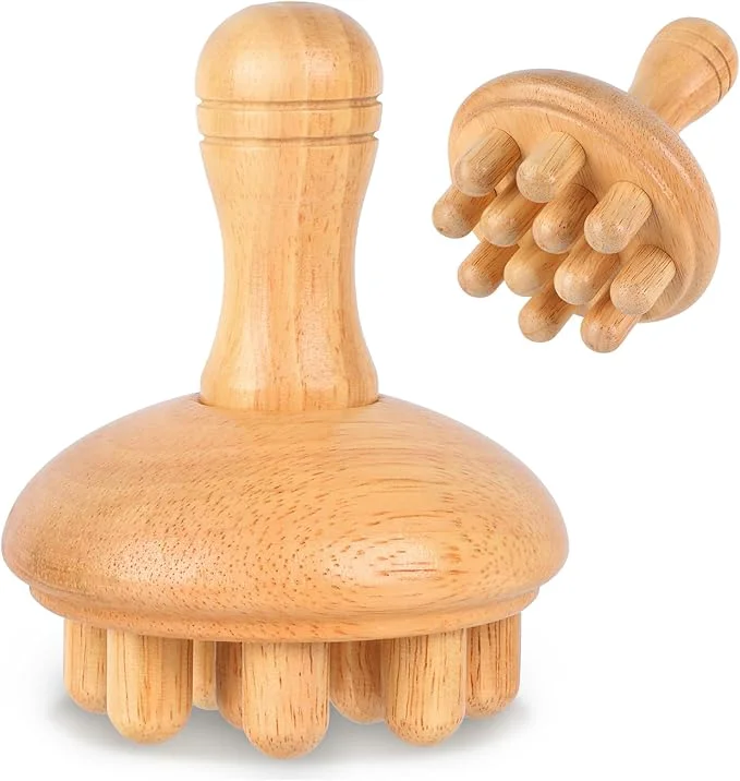 Certified KintKita Wood Therapy Massage Tools Anti Cellulite Massager Body Scraping Fine