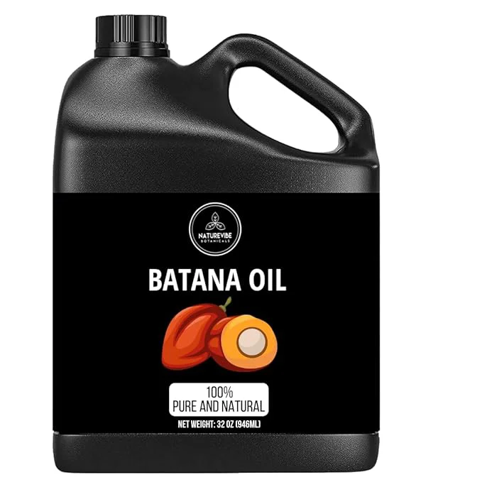 Durable Naturevibe Botanicals Batana Oil 32 oz Pure Natural Oil Reusable