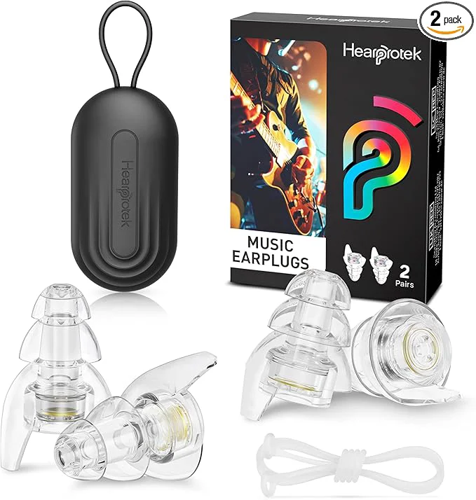 Carefully Designed Hearprotek Concert Ear Plugs 2 Pairs High Fidelity Musician Ear Plugs Trusted