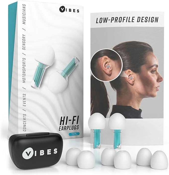 Consistent Vibes High Fidelity Ear Plugs Long-Lasting