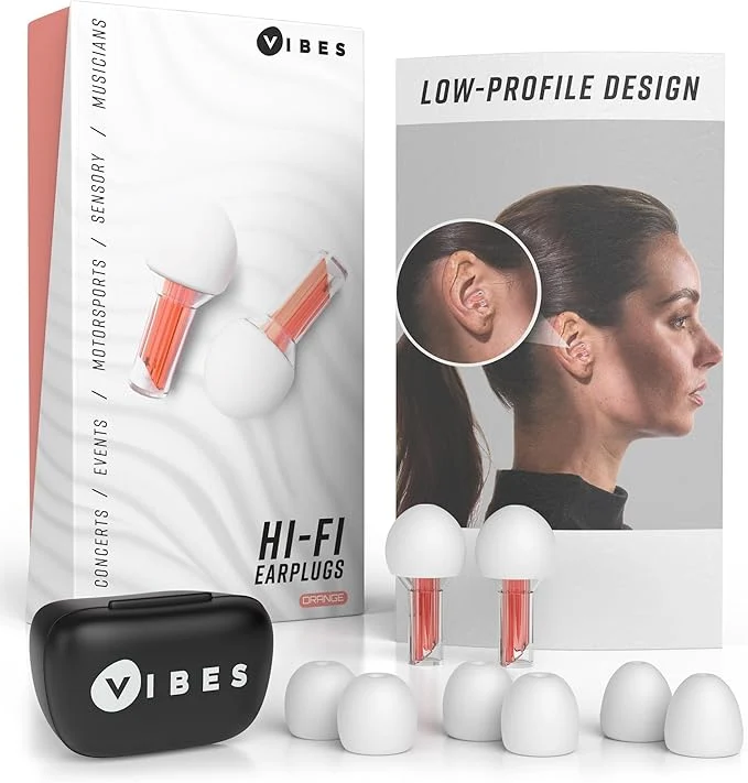 Stylish Vibes High Fidelity Ear Plugs Crafted