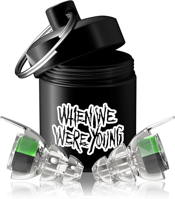 Breathable Eargasm High Fidelity Earplugs When We were Young Edition Dependable