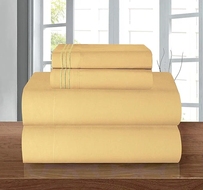 Trusted Elegant Comfort Luxury Soft 1500 Premier Egyptian 4-Piece Premium Hotel Quality Convenient