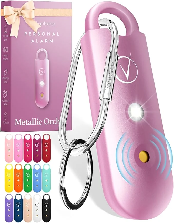 Dependable Vantamo Personal Alarm for Self Defense Lightweight