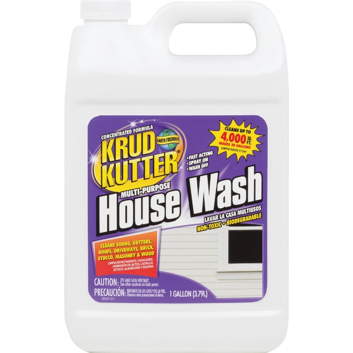 Soft Krud Kutter Multi-Purpose House Wash 1 Gallon Secure