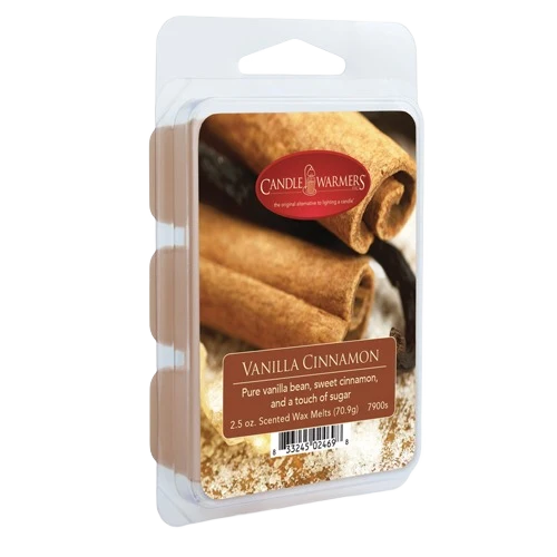 User-Friendly Candle Warmers Vanilla Cinnamon Wax Melts 2.5 oz. Dependable