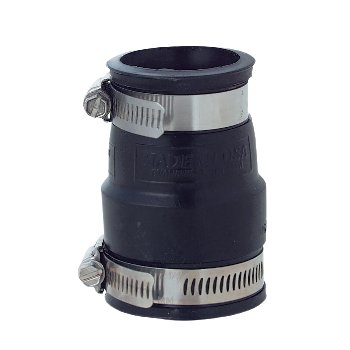 Convenient Fernco Clay to Cast Iron or Plastic Flexible PVC Coupling 1-1 2 In. x 1-1 4 In. High-Performance