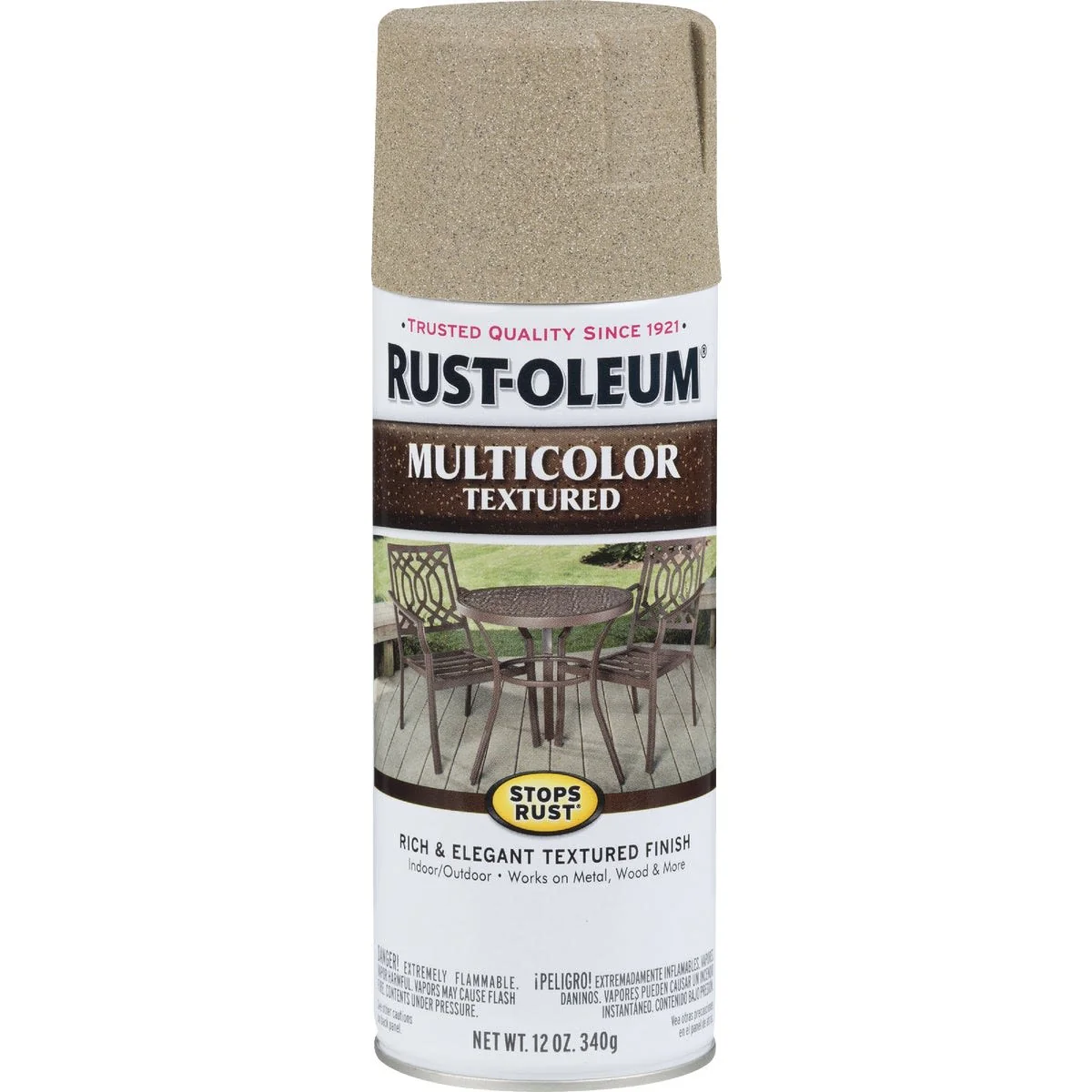 Convenient Rust-Oleum Desert Bisque Multicolor Textured Spray Paint 12 oz. Next-Generation