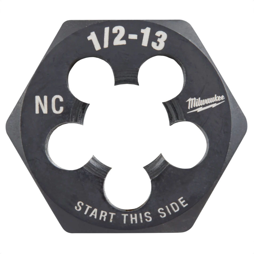 Traditional Milwaukee 1 2 -13 NC 1 Hex Threading Die Effective