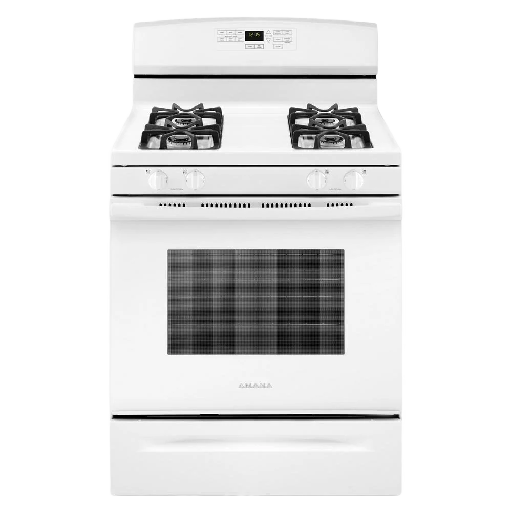 Unique 30-inch Gas Range with Self-Clean Option Environmentally Friendly