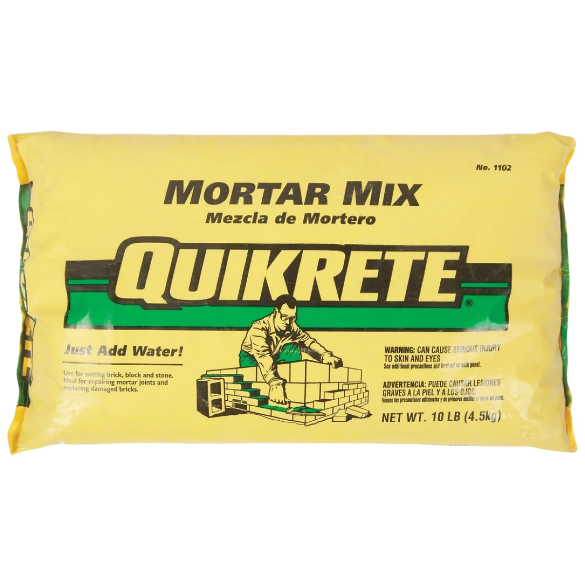 Clean Quikrete Natural Type N Mortar Mix For Masonry 10 Lb Efficient