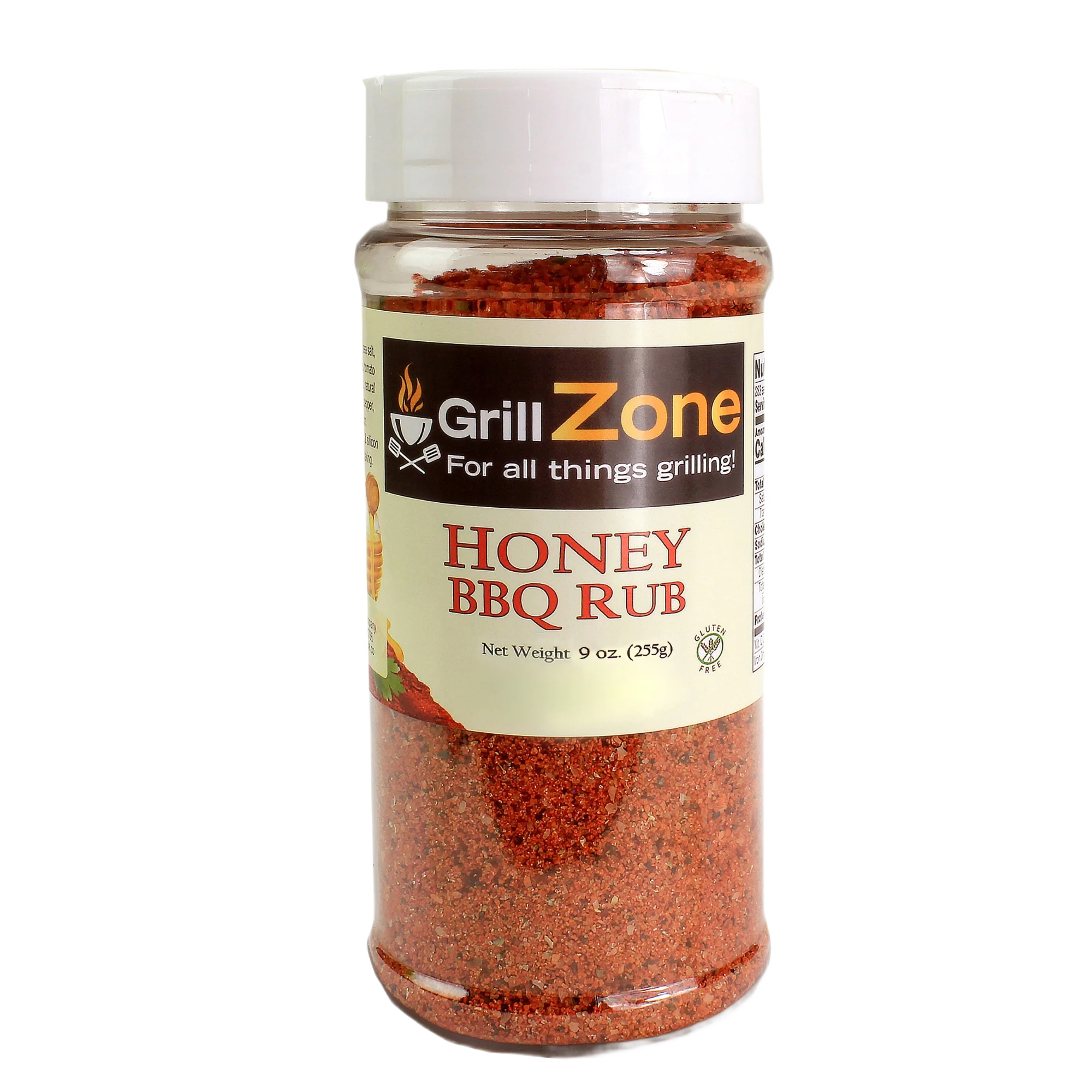 Stylish Grill Zone Honey BBQ Rub 9 oz. High-End
