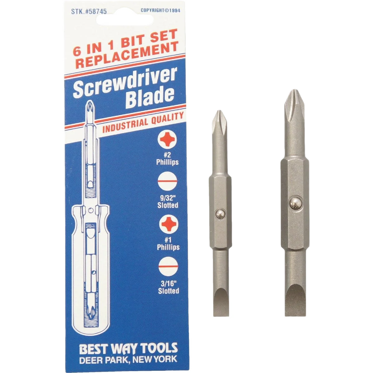 Crafted Way Tools Phillips 2 1 Double-End Bits Premium
