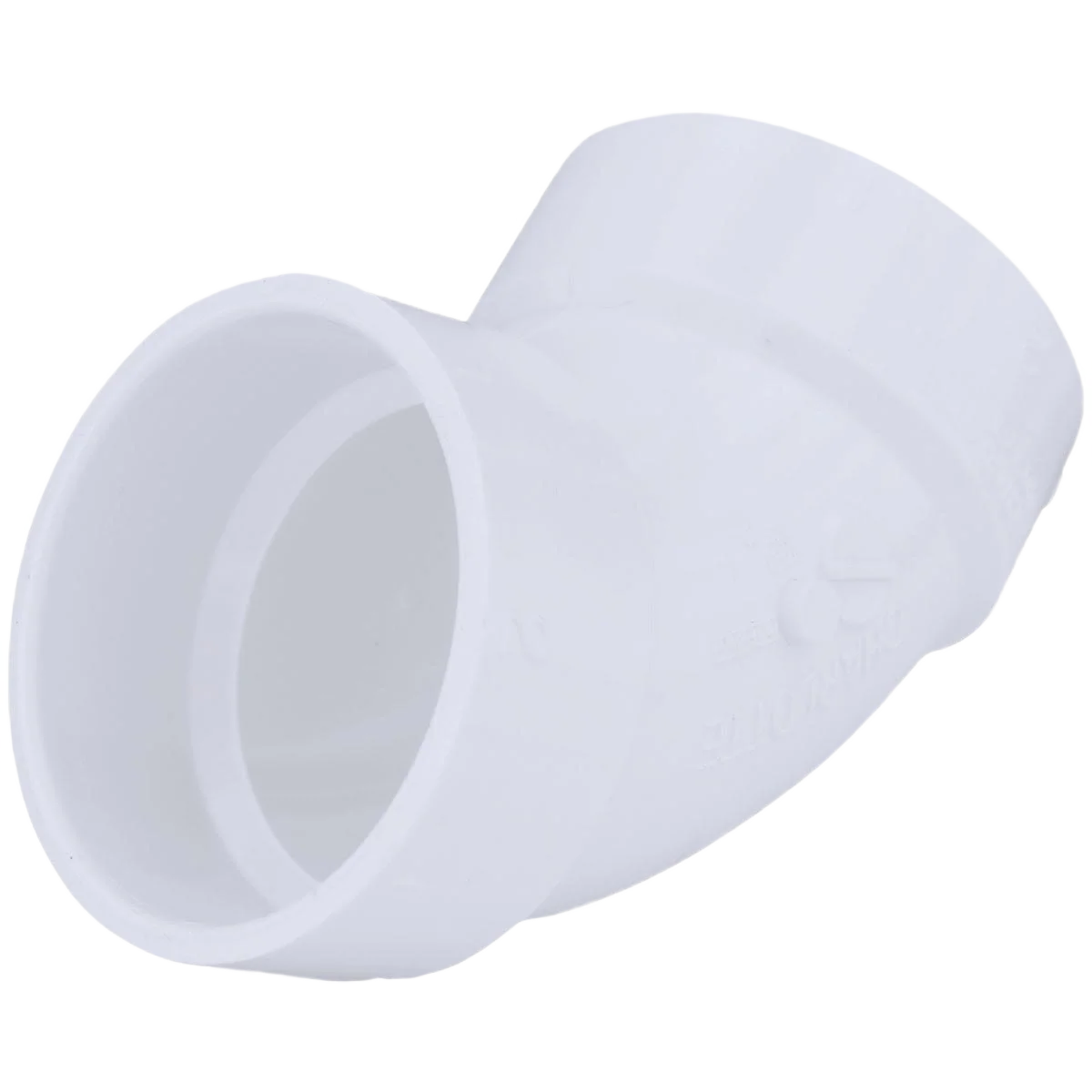 Solid Charlotte Pipe 2 In. Schedule 40 60 Deg. PVC DWV Elbow Consistent