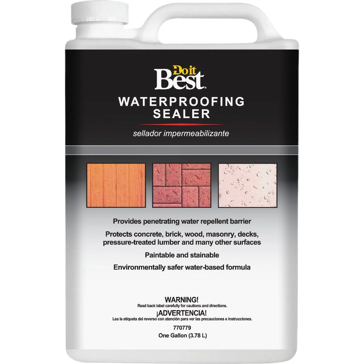 Convenient Do it Clear Water Base Waterproofing Sealer Gallon Soft