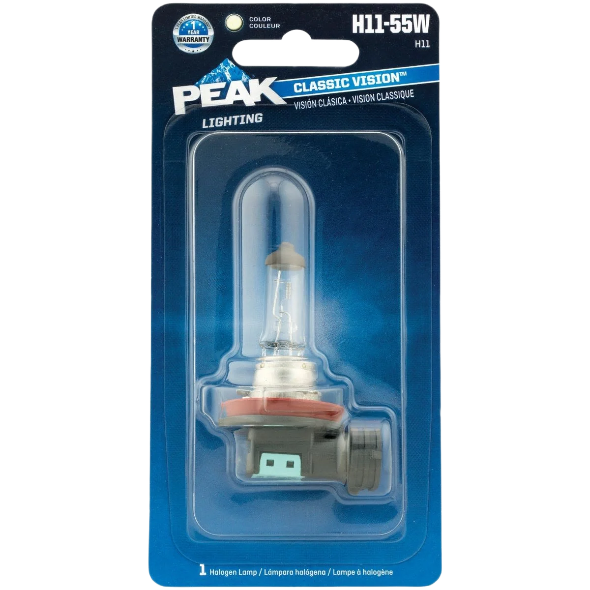 Soft PEAK Automotive Halogen Bulb Eco-Friendly