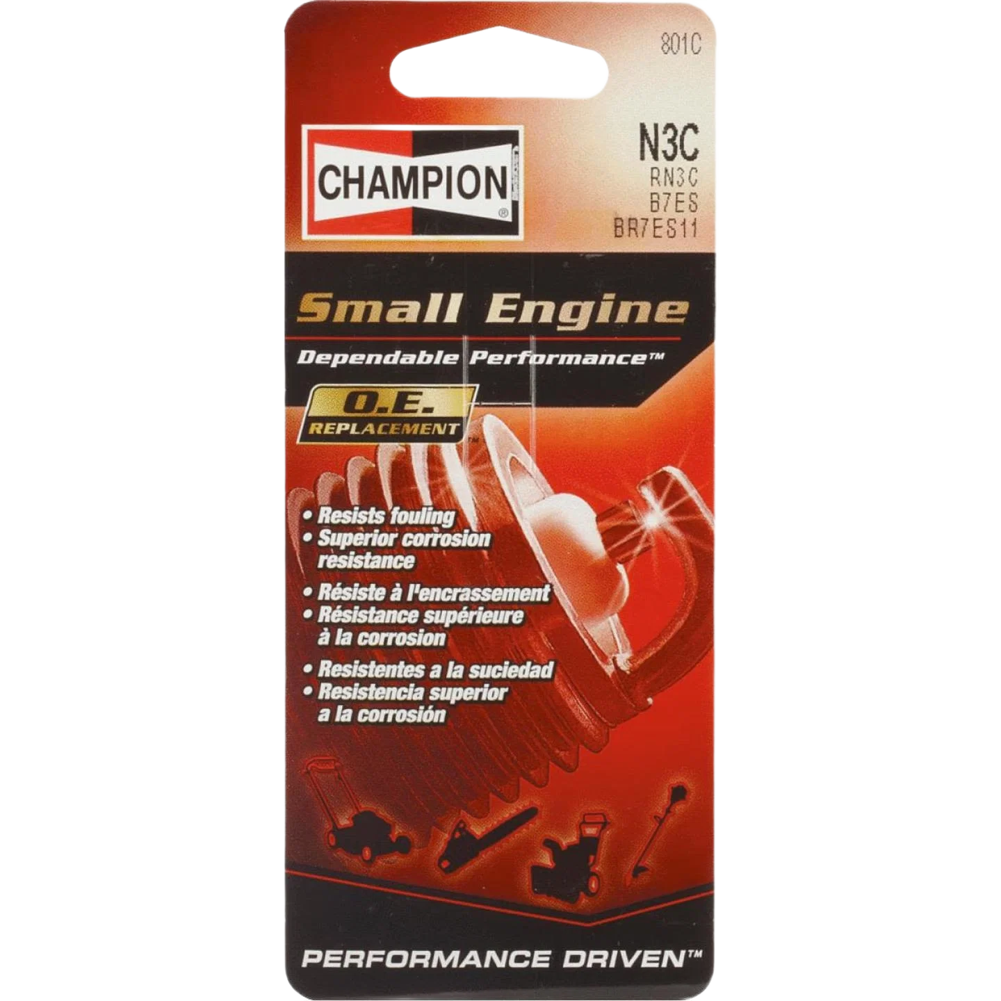Detailed Champion N3C Copper Plus Small Engine Spark Plug Lightweight