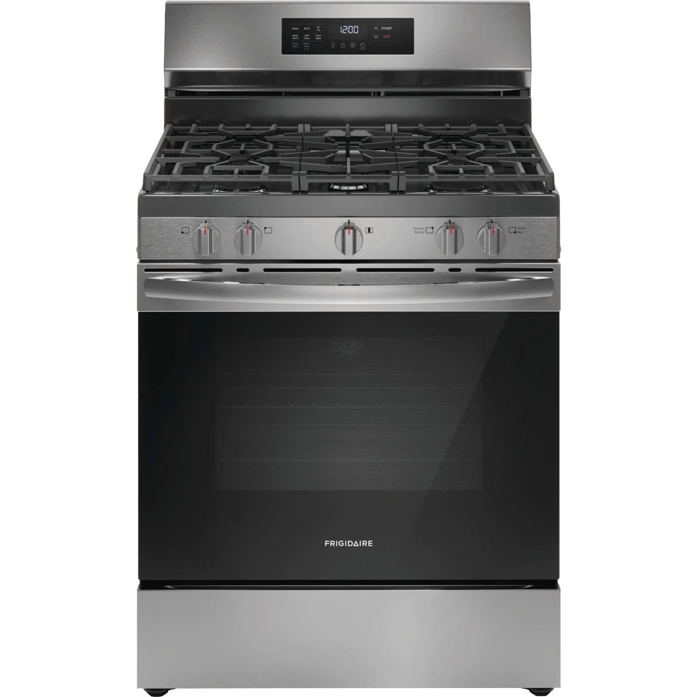 Clean 30 Gas Range with Air Fry Practical