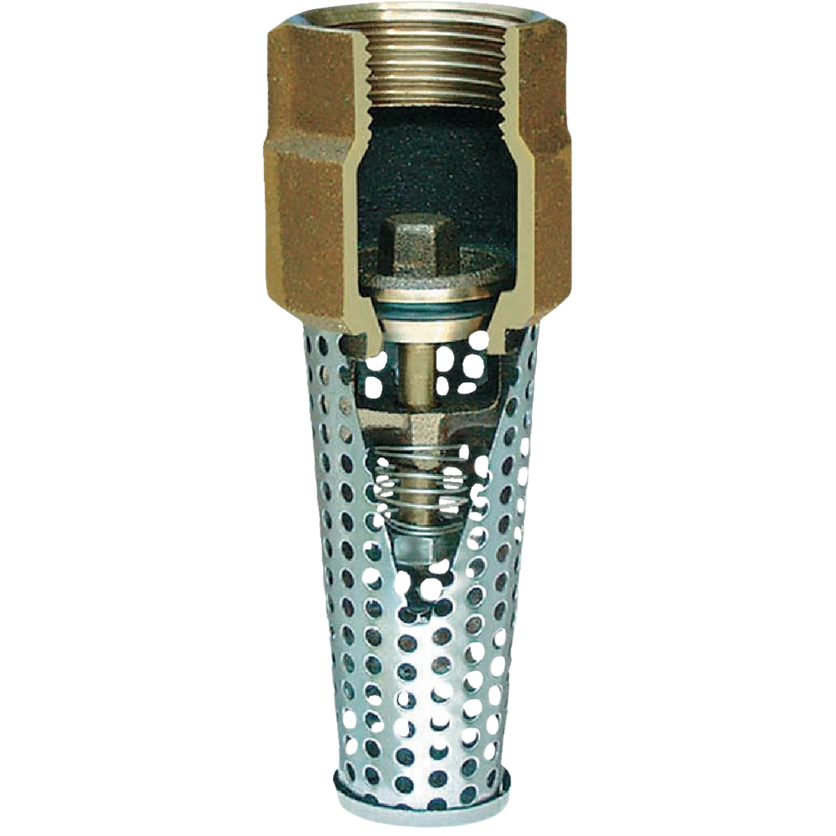 Certified Simmons 1-1 4 In. Silicon Bronze Foot Valve Lead- Top-Quality