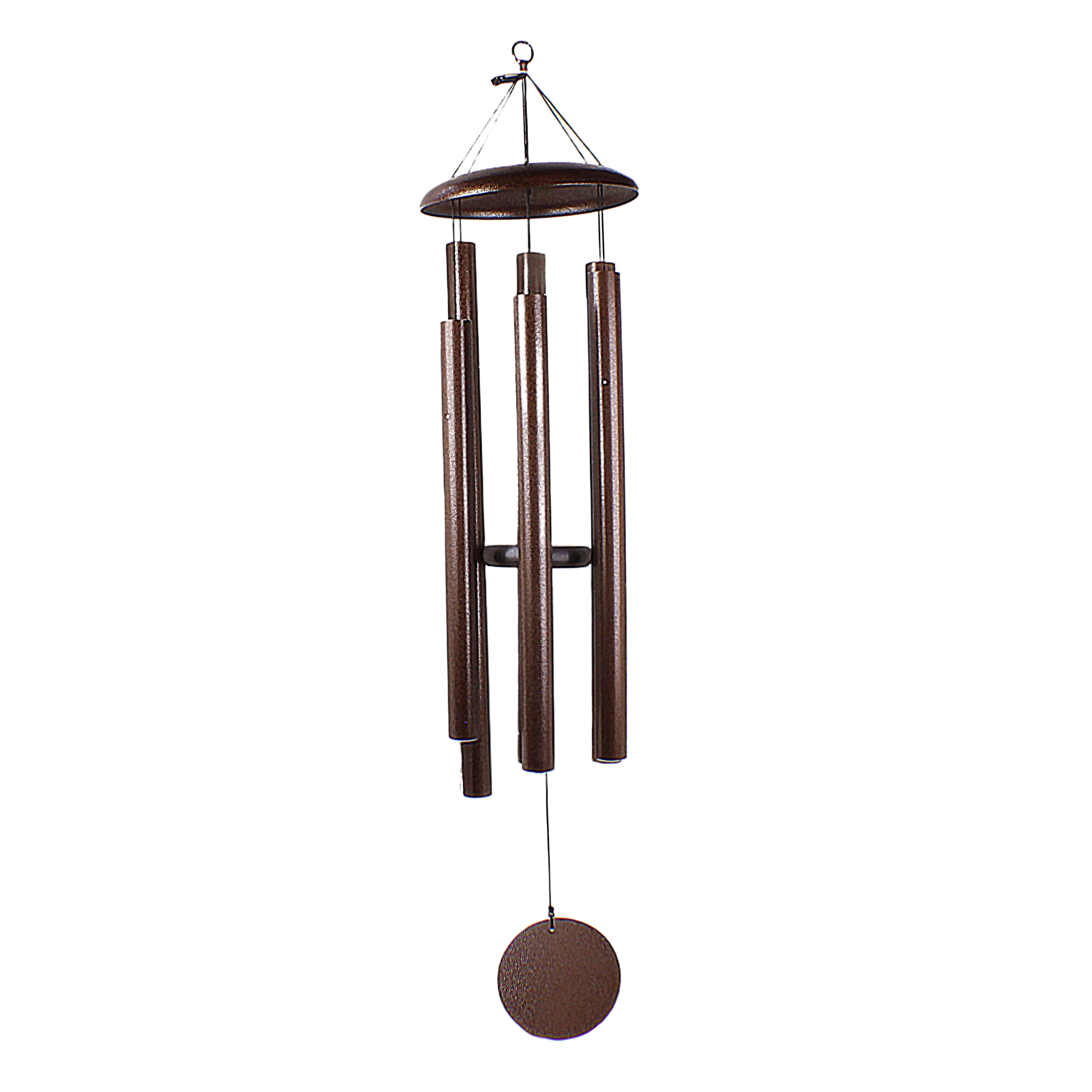 Convenient Wind River Corinthian Copper Bell Wind Chimes 50 in. Premium Material